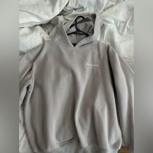 white fox hoodie